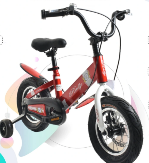 صورة دراجة أطفال رالي رصاصي مقاس 12,14,16